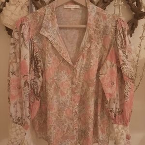 Loveshackfancy Brooke Top, in Dew Drop, XS